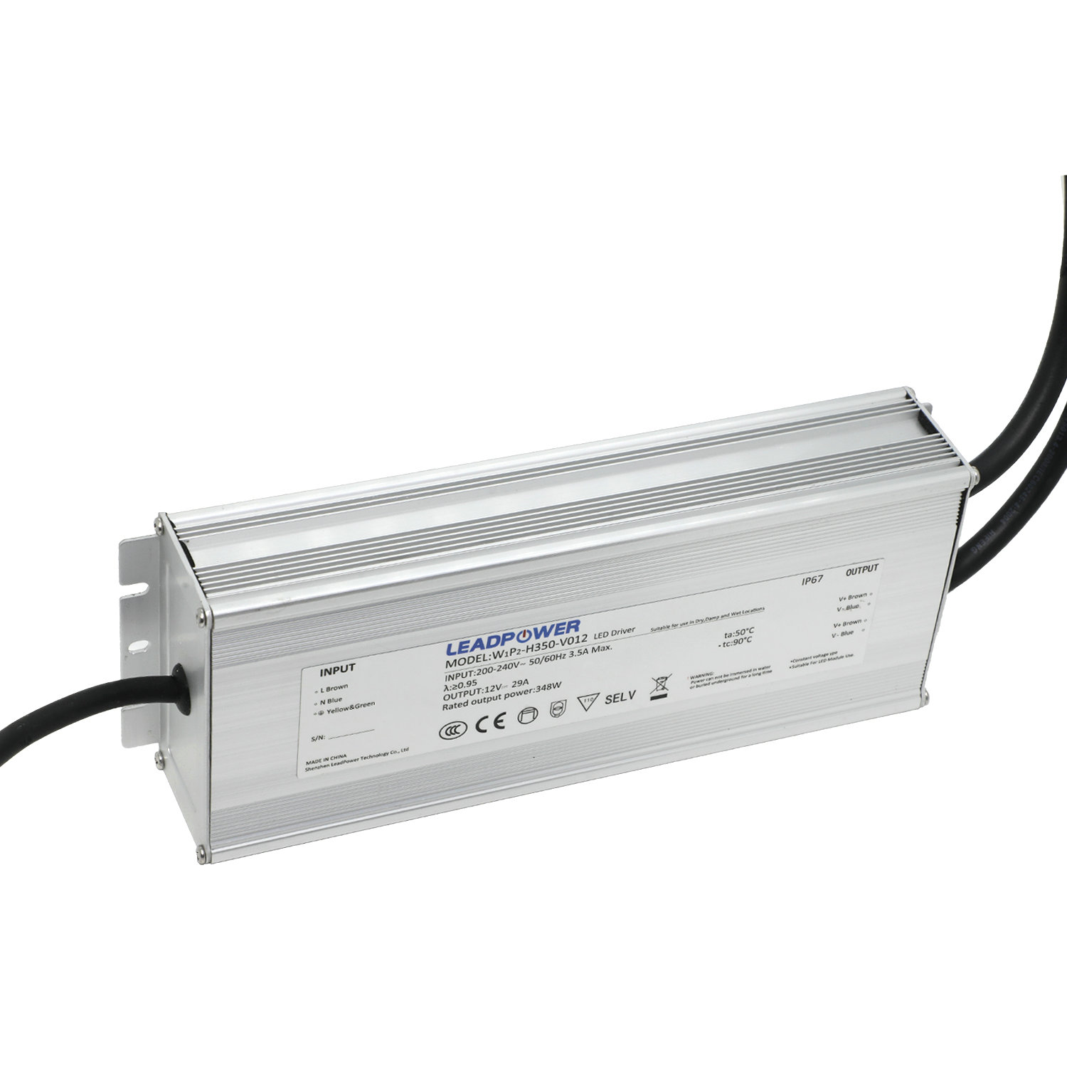 WBP-H350 Waterproof LED Power Supply