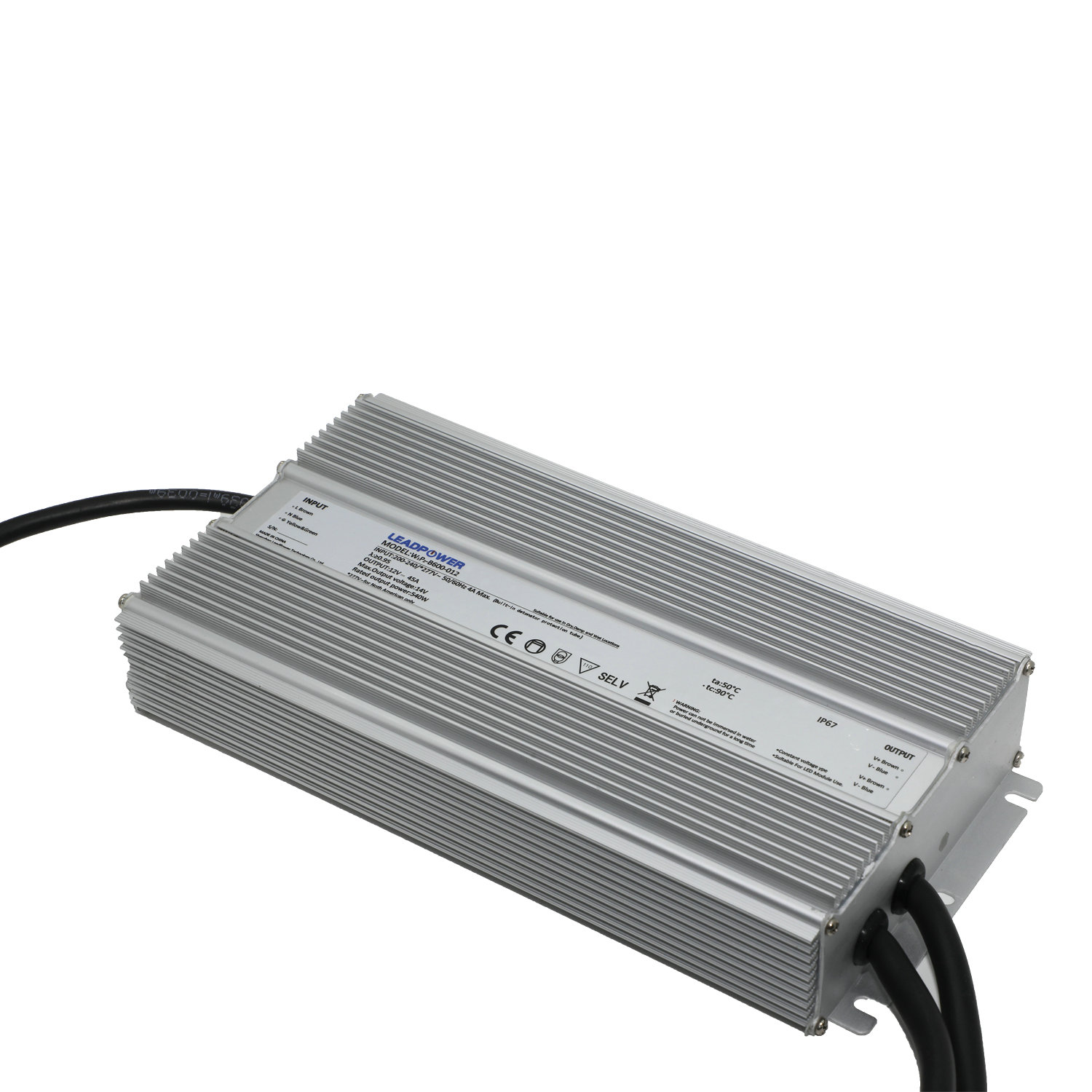 WBP-B600 Series Waterproof LED Power Supply