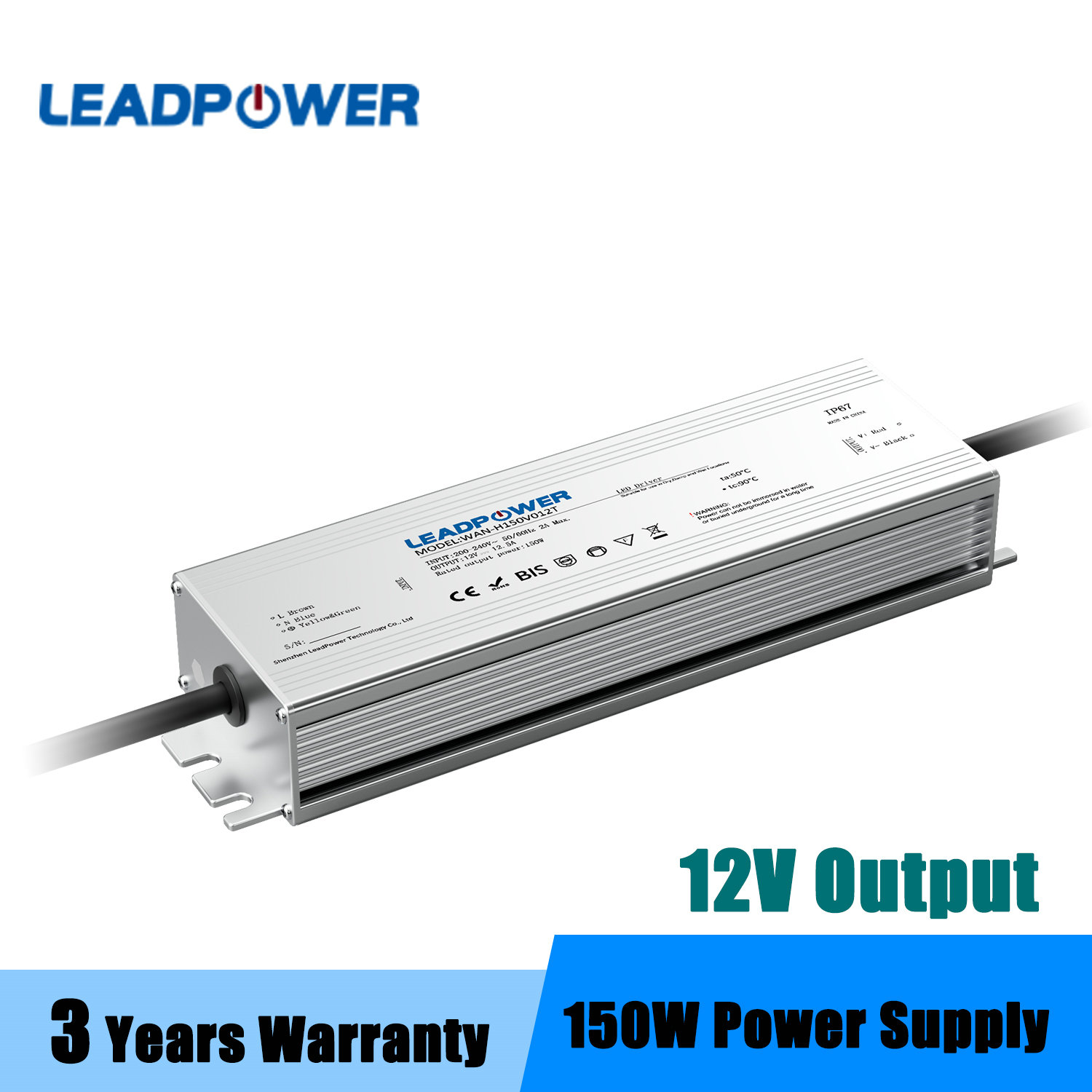 WAN-H150 LED Waterproof Power Supply