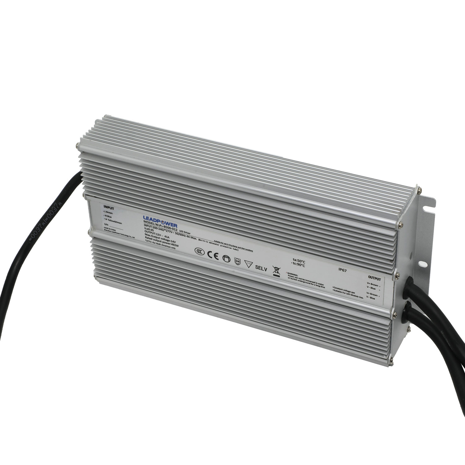 WAP-B500 Series Waterproof LED Power Supply