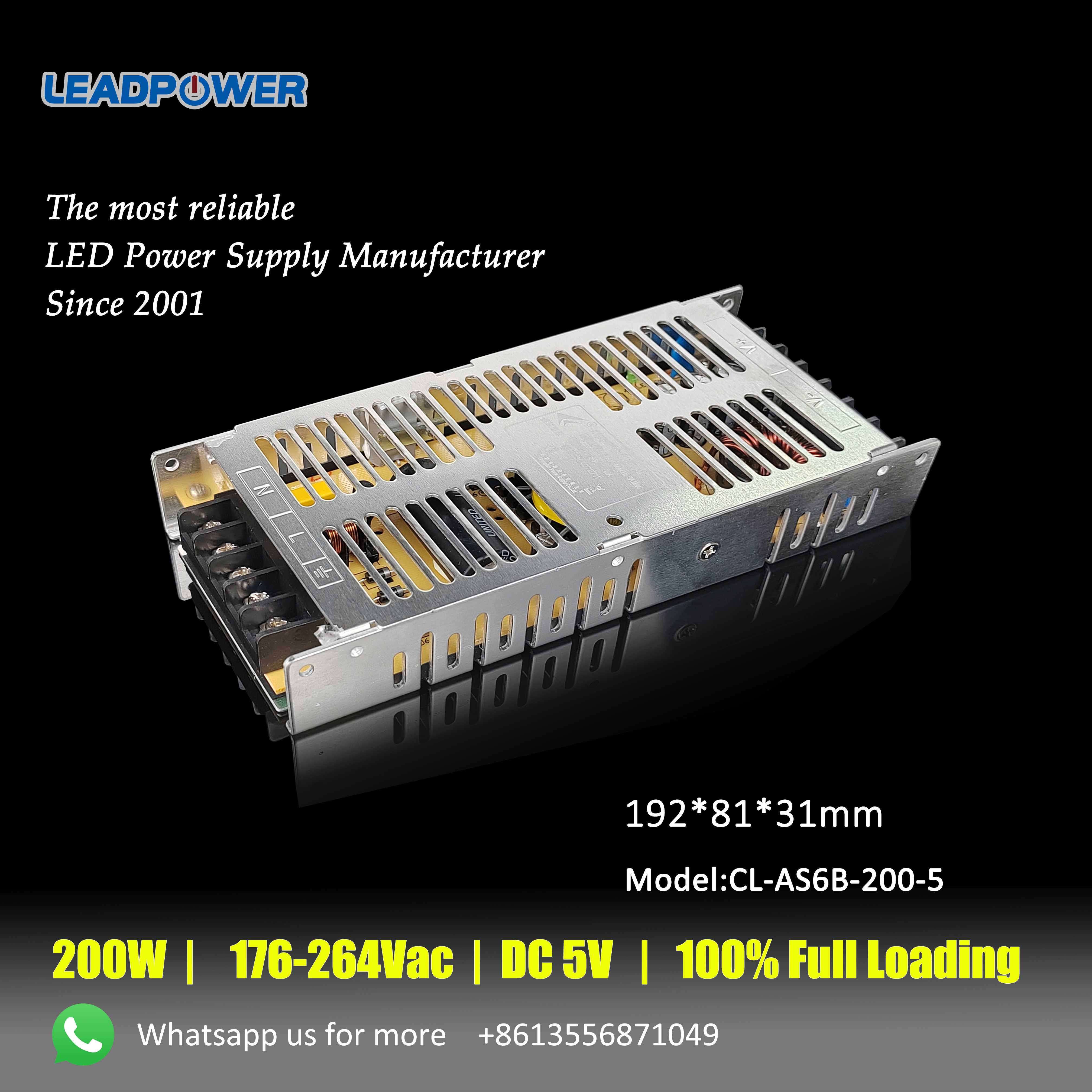 BHN-H200 Series Power Supply