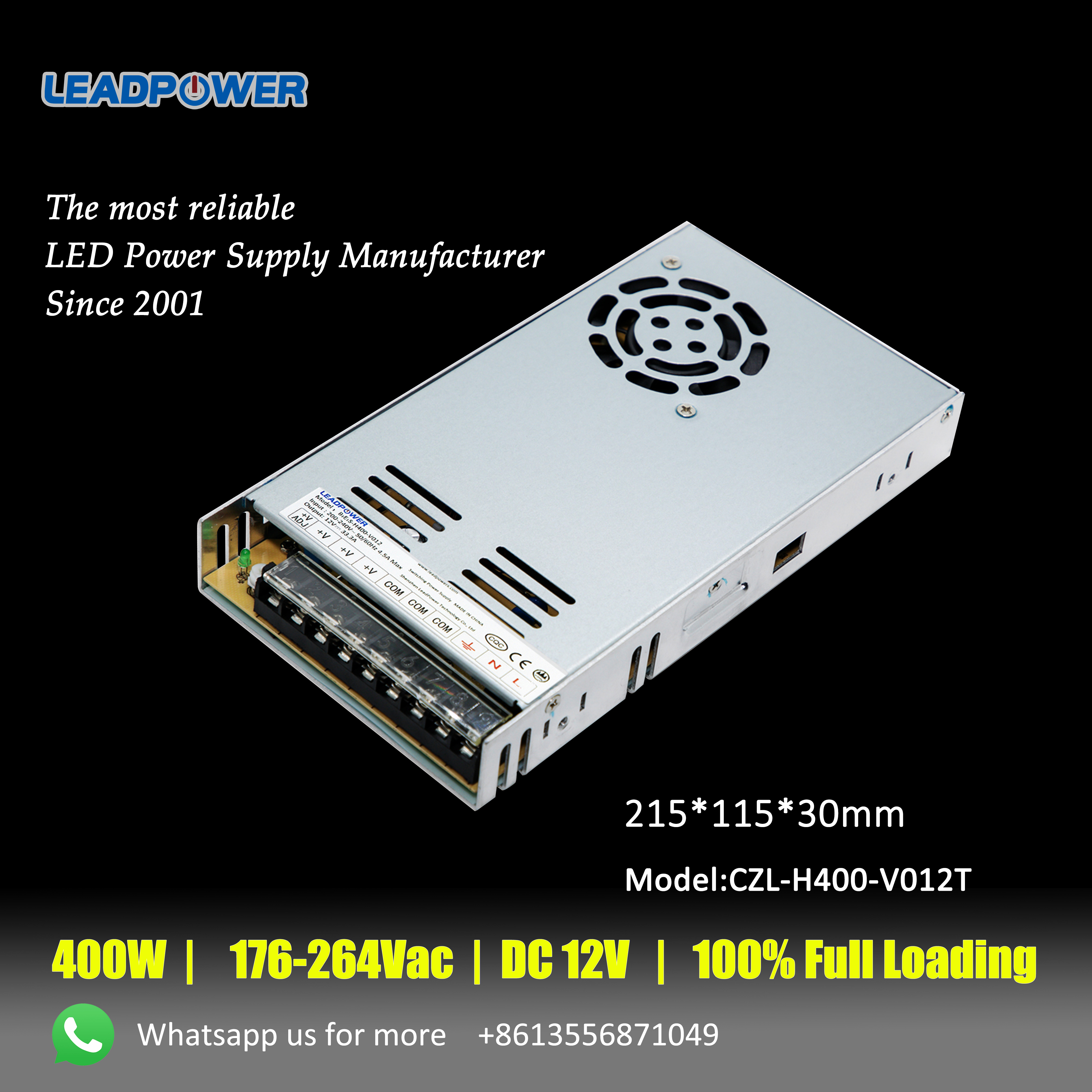 BBN-H400 Series Buil in LED Power Supply