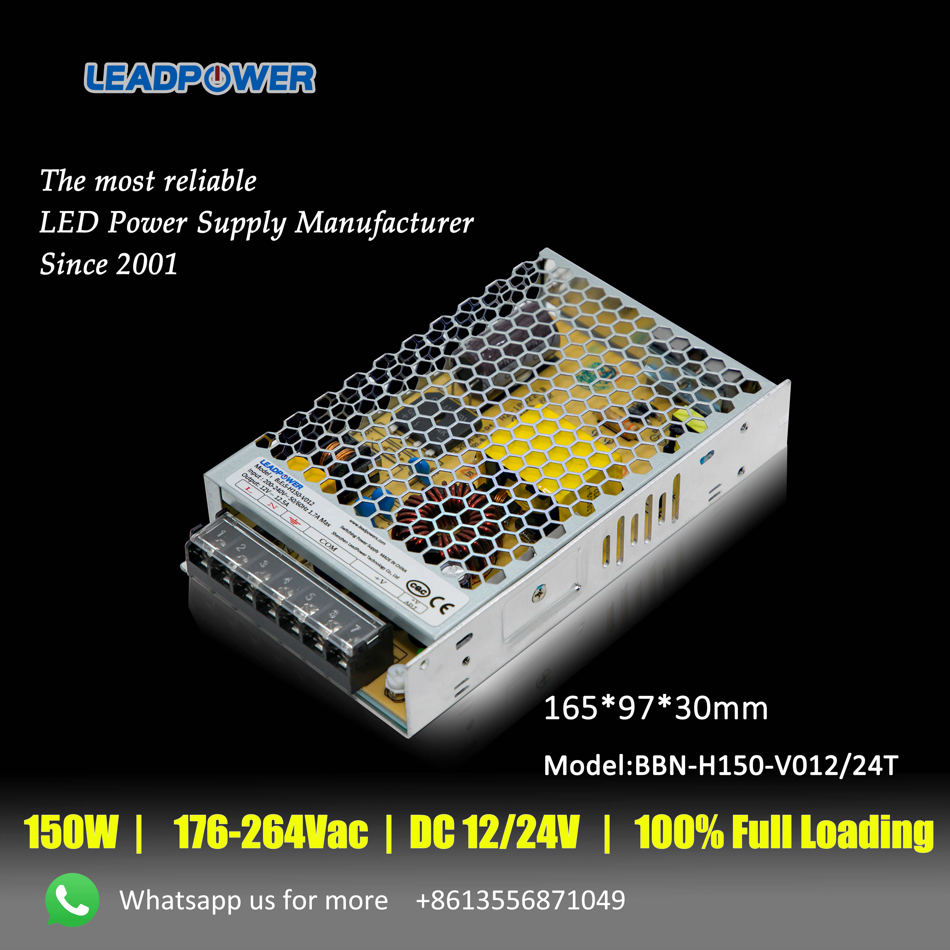 BBN-H150 Series Built in LED Power Supply