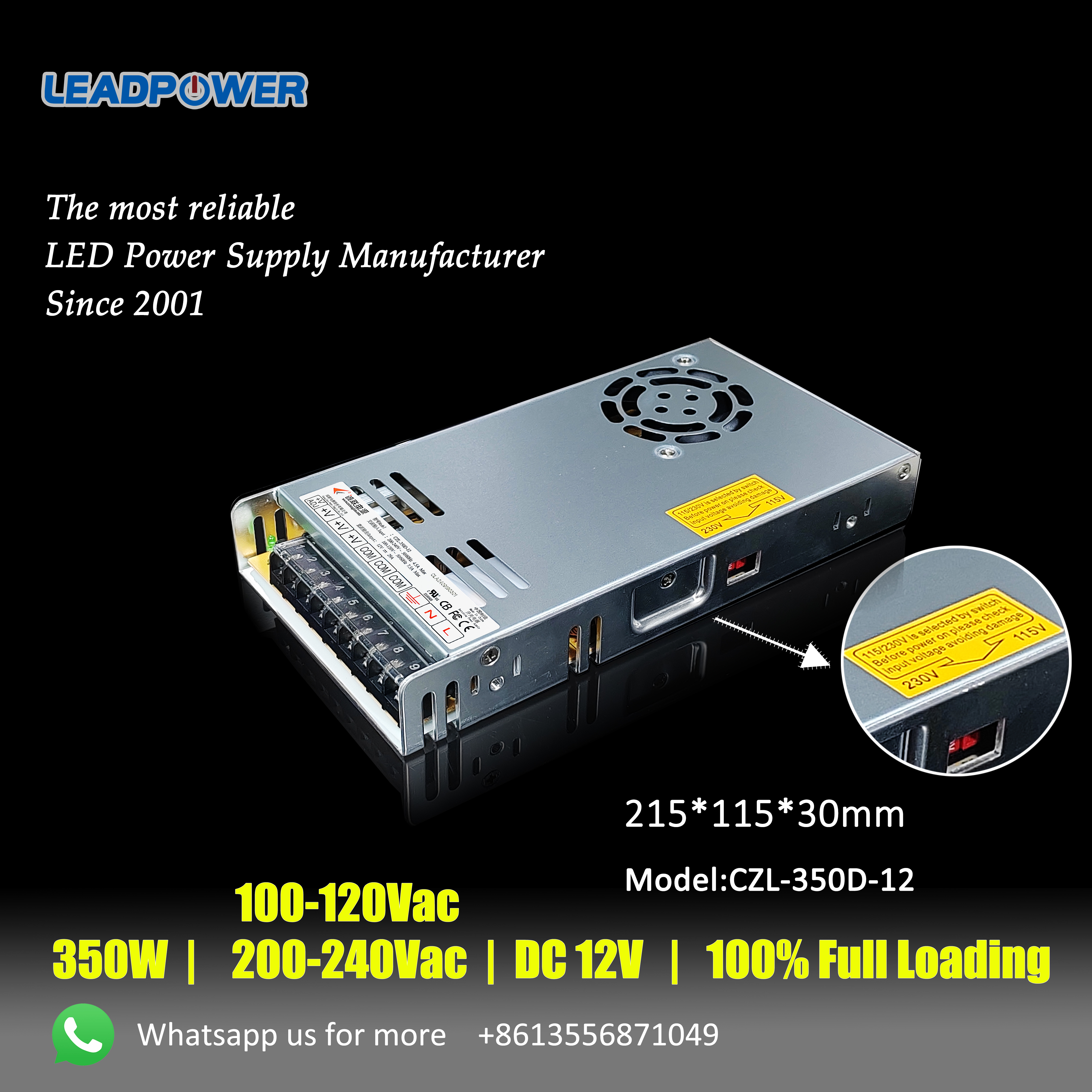 CZL-350D Series Power Supply